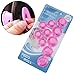 OR Pure 10pcs Hair Curlers Magic Hair Care Roller No Clip Soft Hair Style Roller (Pink)