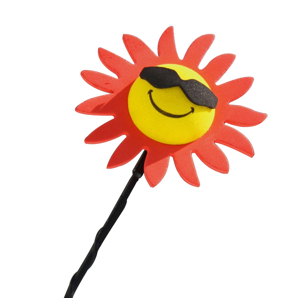 Antenna Balls YGMONER Cool Sun Car Antenna Topper Antenna Toppers Automotive