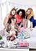 Bamboo Baby Washcloths Soft Organic White 6 Pack for Bathing and Skin Care