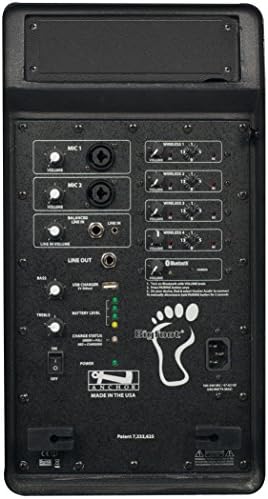 Anchor Audio BIG-8000U4 Bigfoot Line Array with 4 Wireless Receivers