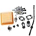 Hipa Carburetor with Gasket Primer Bulb Repower Kit for STHIL FS120 FS200 FS250 FS300 FS350 String Trimmer