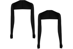 2Pcs Cooling Shawl Arm Sleeves for Women & Men,UV Sun Protection & Breathable Arm Sleeves,UPF Cooling Sleeves for Sports,