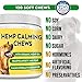 Pawfectchow Hemp Calming Treats for Dogs - Made in USA - Hemp Oil - Dog Anxiety Relief - Aids Stress Barking Separation Fireworks & Thunder - Aggressive Behavior - 120 Soft Chews