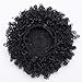 Synthetic Short Afro Kinky Curly Pony Tail High Puff Afro Ponytail Drawstring Ponytail (Black-1b)