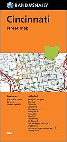 Rand Mcnally Folded Map Cincinnati Street Map Rand Mcnally 9780528008900 Amazon Com Books