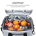 LUNCIA Cooler Bag 60-Can Leakproof Collapsible Cooling Bag, Insulated Portable Tote, 30L Soft Sided Cooler for Picnic, Camping, Hiking, Greythumb 2