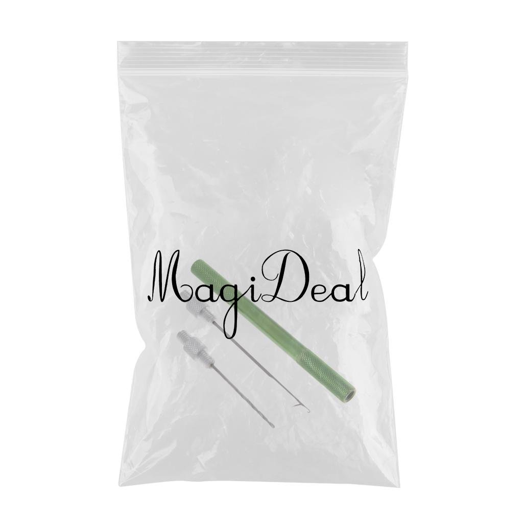 MagiDeal 1 Piece Green Multi-Functional Carp Fishing Rigging Needle Fishing Baits Needle Tool 10cm//3.9inch