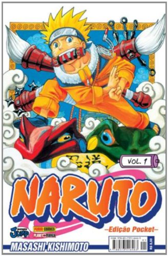 Livro Naruto Pocket   Volume 1