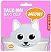 Kikkerland Cat Talking Bag Clip