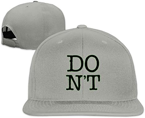 TEEMO Unisex Adult Ed Sheeran DONT Snapback Hats