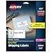 Avery Shipping Labels, Sure Feed and Easy Peel Technology, Glossy White Labels, 2