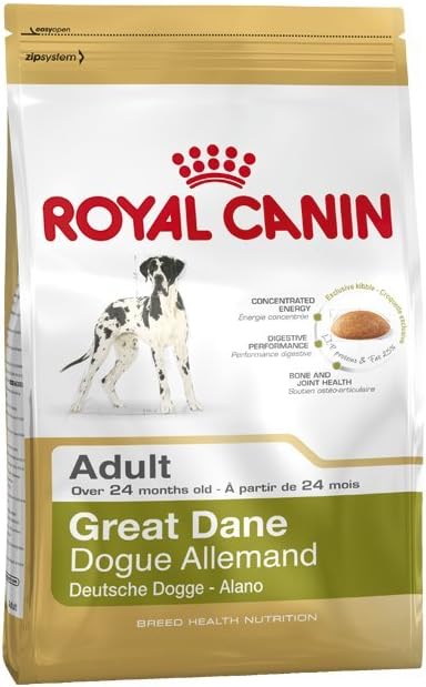 great dane dog food