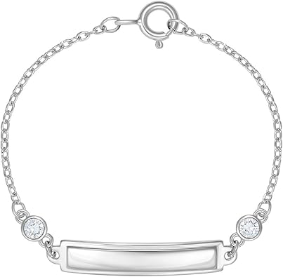 newborn silver bracelet