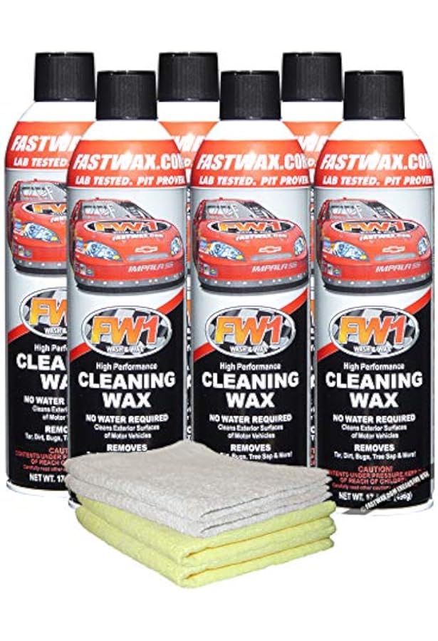 Amazon.com: Fw1 Cleaning Wax with Carnauba (17.5oz) : Automotive