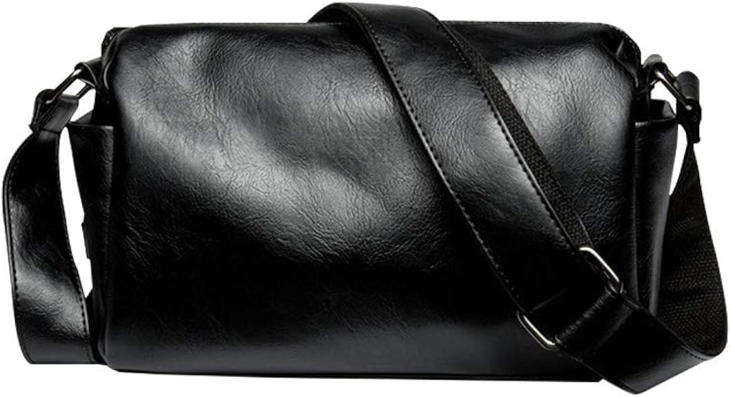 Amazon Whatna ミニショルダーバッグ 横型 メンズ ポシェット ショルダーミニポーチ 革 軽量 小型 人気型 耐久性 小さめ