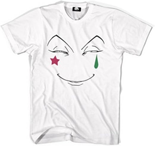 Hisoka Face Hunter X Hunter Anime Men S Short Sleeve Cotton T Hisoka Face Hunter X Hunter Anime Men S Short Sleeve Cotton T