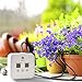 Automatic Watering System, Indoor Plant Self Watering System Automatic Drip Irrigation Kit with 30-Day Programmable Timer, Two Way Power,Vacation Plant Watering