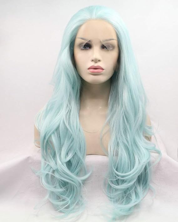 Blue green wig Clearance
