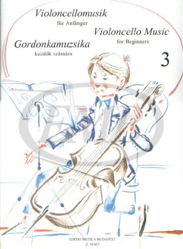 Cello Music for Beginners 3 Vlc/P