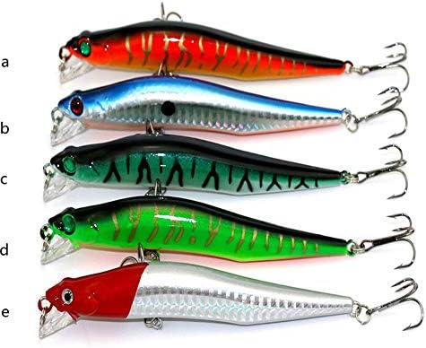 South Weekend Fishing Gear 5pc CurvedFishing baits Artificial Bait 3D Fish Eye Bait Counterfeit Bait