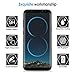 Yoyamo Dl029 [2 Pack] Screen Protector for Samsung Galaxy S8, [Case Friendly][Anti Scratch][9H Hardness] [Bubble Free][HD Clear] - Black