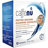 Caffenu Nespresso Coffee Machine Cleaning Capsules, Pack of 5
