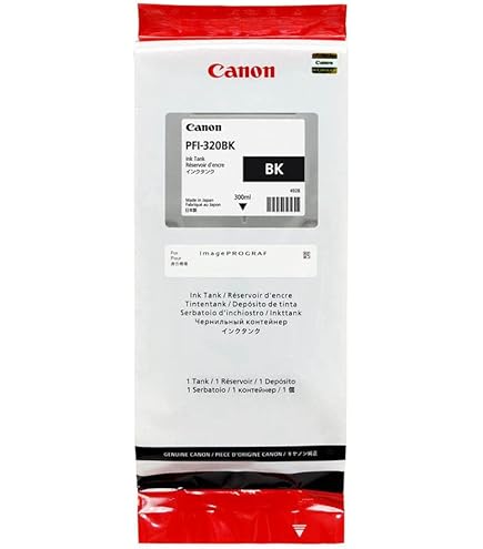 Amazon.com: Canon PFI-320MBK Matte Black 2-Pack 300ml Ink Tanks