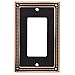 Franklin Brass W35060-VBC-C Classic Beaded Single Decorator Wall Switch Plate/Cover, Bronze with Copper Highlights