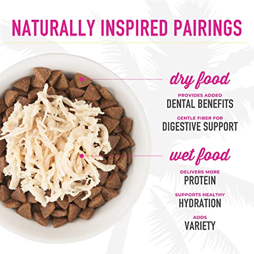 Tiki Cat Born Carnivore High Protein, Herring & Salmon Meal, GrainFree Baked Kibble to Maximize