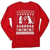 Happy Family Clothing Geeky Ugly Christmas Sweater Men's Long Sleeve T-Shirt