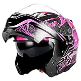 1Storm Motorcycle Modular Full Face Helmet Flip up