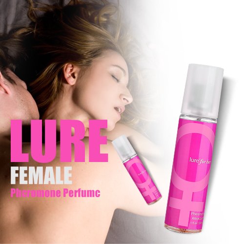 Lure Pheromone Attractant Cologne Pack of 2, Perfume 2 fl. oz. (58 mL) Bottle (Rose)