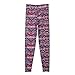 Shensee High Waist Fitness Yoga Athlete Panty Printed Stretch Cropped Leggings (S, Style 1)