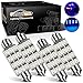 Partsam 42mm Festoon LED Light Bulbs LED Interior Lights Map Dome Lights Bulbs 211-2 578 569 Festoon LED Bulb - Blue (4 Pcs)