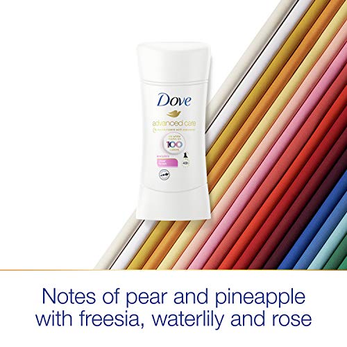 Dove Antiperspirant Deodorant Stick No White Marks on 100 Colors Clear