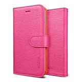 Spigen Illuzion Wallet iPhone 5S Case for iPhone 5/5S - Mandarine Rosa