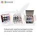 GPC Image 6 Pack Compatible Ink Cartridge Replacement for Canon 270 271 XL PGI-270XL CLI-271XL (2 PGBK 1 Black 1 Cyan 1 Magenta 1 Yellow ) for Canon PIXMA MG6820 MG5720 MG5722 MG6821 MG6822 MG5721