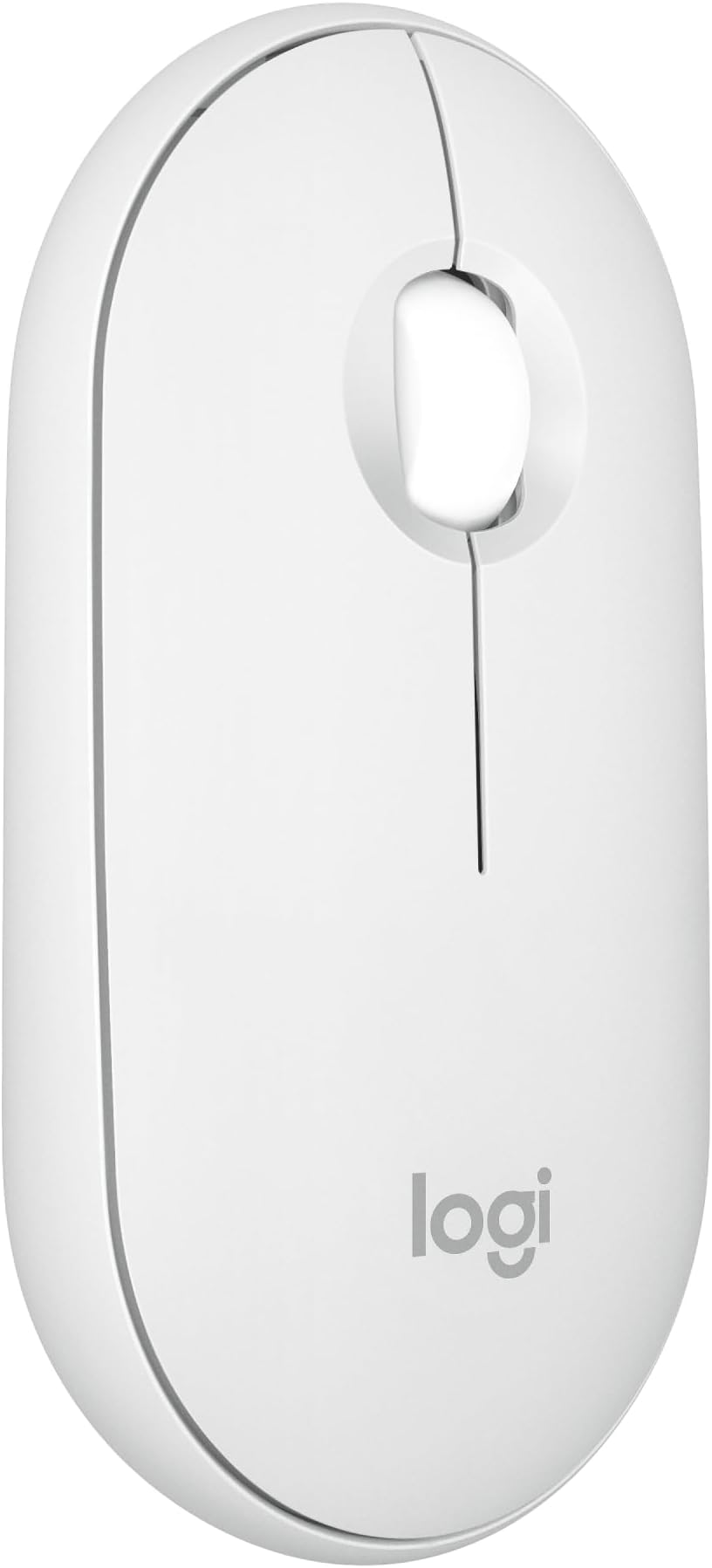 Logitech Pebble Mouse 2 M350s Slim Bluetooth Wireless White