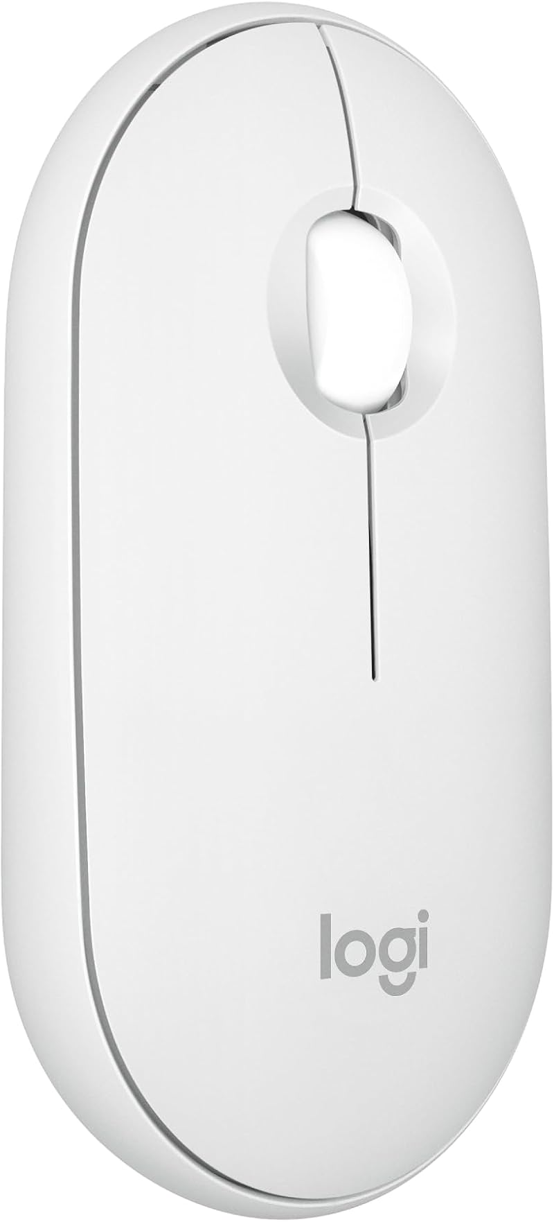 Logitech Pebble Mouse 2 M350s Slim Bluetooth Wireless White