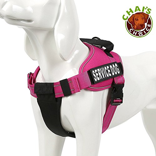 Compare Price service dog harness pink on