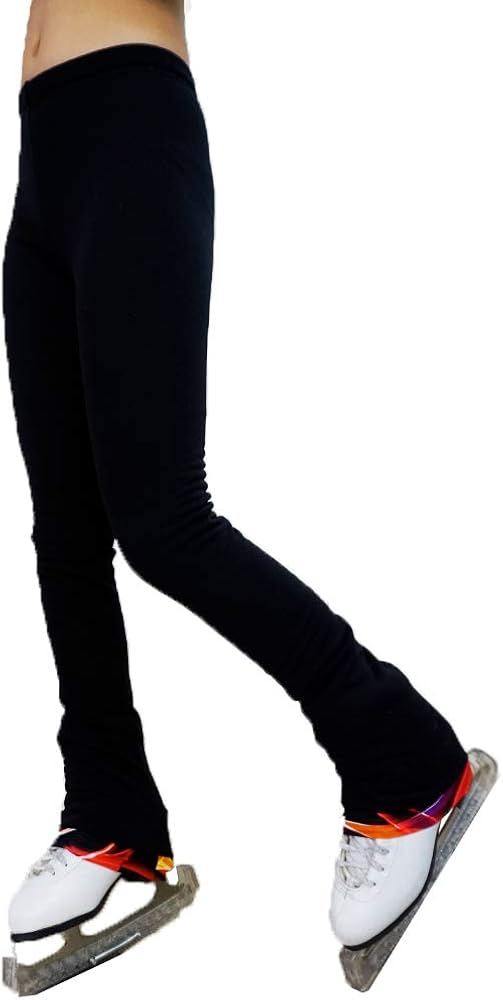 UniqGarb Ice Skating Pants for Girls Polartec Warm Fleece Figure