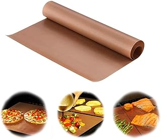 Ealicere3 Stück 40x30 cm Premium Dauerbackfolie Das Premium Backpapier , Wiederverwendbar,hitzebeständig und spülmaschinenfest für Backof