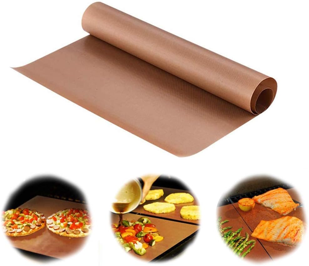 Ealicere3 Stück 40x30 cm Premium Dauerbackfolie Das Premium Backpapier , Wiederverwendbar