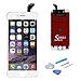 SANKA iPhone 6 LCD Screen Replacement White, Digitizer Display Retina Touch Screen Glass Frame Assembly for iPhone 6 4.7 inch - White (Free Tools Included, Ship from USA)