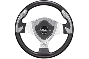 Roykaw Golf Cart Steering Wheel or Hub Adapter Compatible with Yamaha EZGO Club Car (Carbon Fiber)