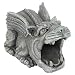 Design Toscano Roland the Gargoyle Gutter Guardian Rain Downspout Extension Statue, 10 Inch, Polyresin, Full Color