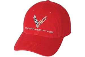 SR1 Performance C8 Corvette Next Generation Garment Washed Hat (Red)