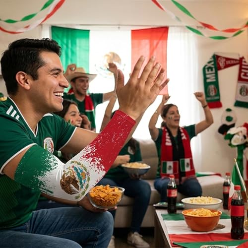UZNOONL 2 Pares Mangas para Brazos UV, Fresco Manga Protectora para Brazo, Mangas para Brazos para Hombrey Mujer para Decoracion para COPA MUDIAL 2026
