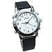 VISIONU English Talking Quartz Watch for Blind People or Visually Impaired People or The Elderly Leather Strap