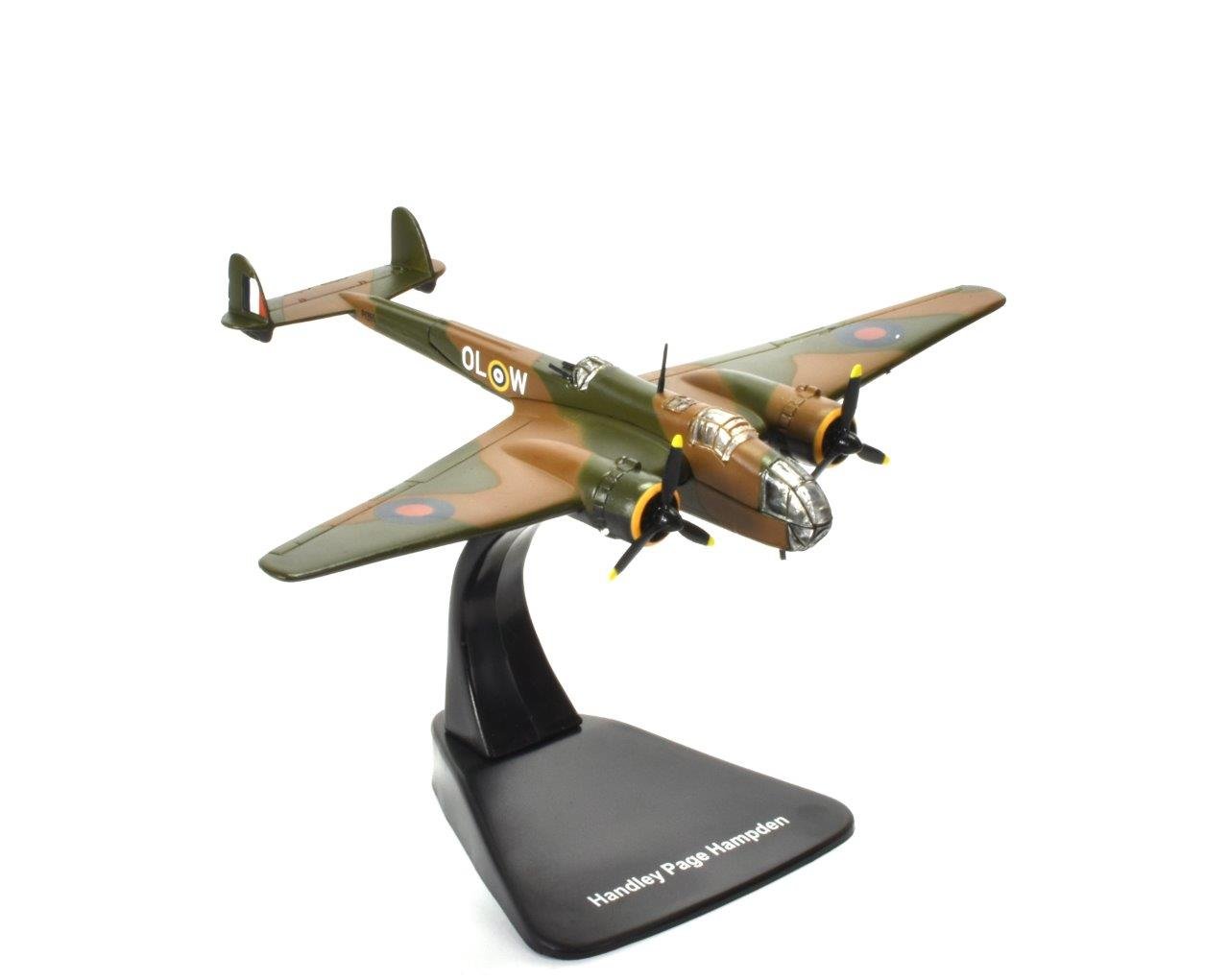 OPO 10 - Reproduction of military aircraft, bomber 1/144 Handley Page Hampden - BOMBER-112
